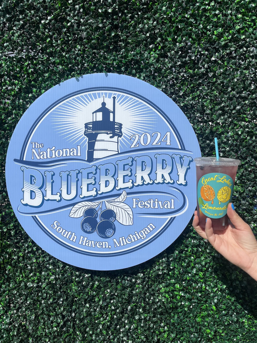 National Blueberry Festival — lemonade event photograph
