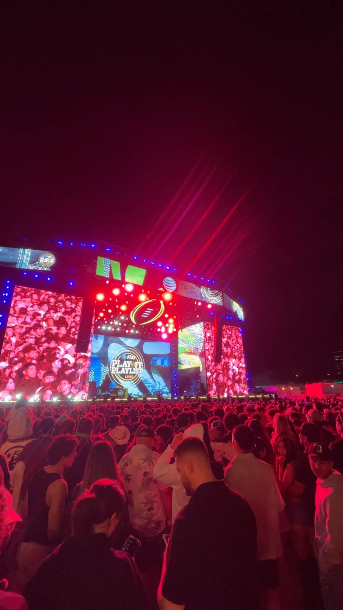 College Football Playoffs National Championship: Miami Beach, FL · The stage