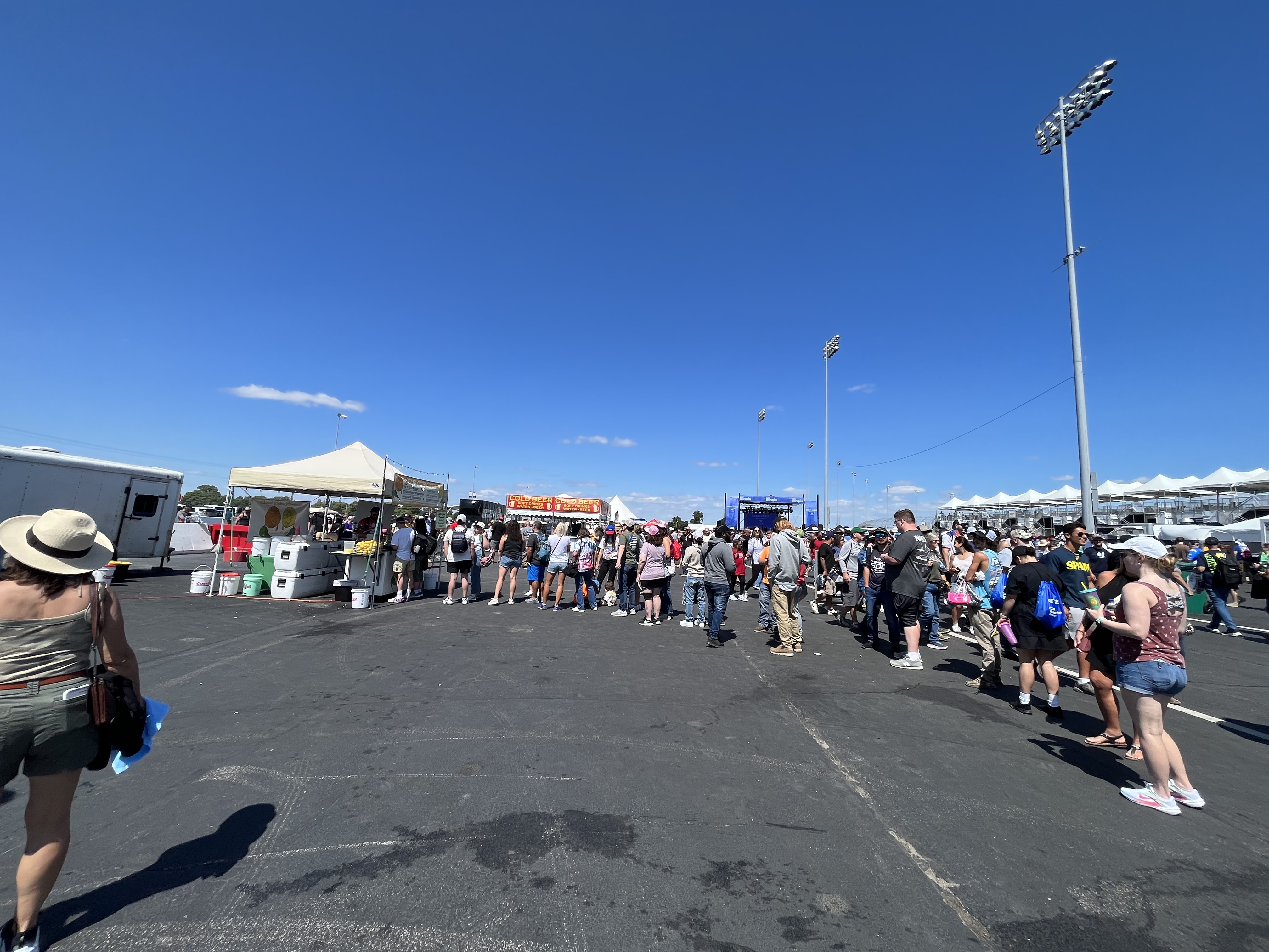 NASCAR — lemonade event photograph